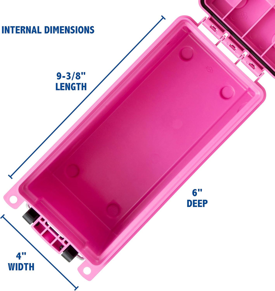 Sheffield 12631 Ammo Storage Box, Stackable .30 Cal Field Boxes, Water and Dust