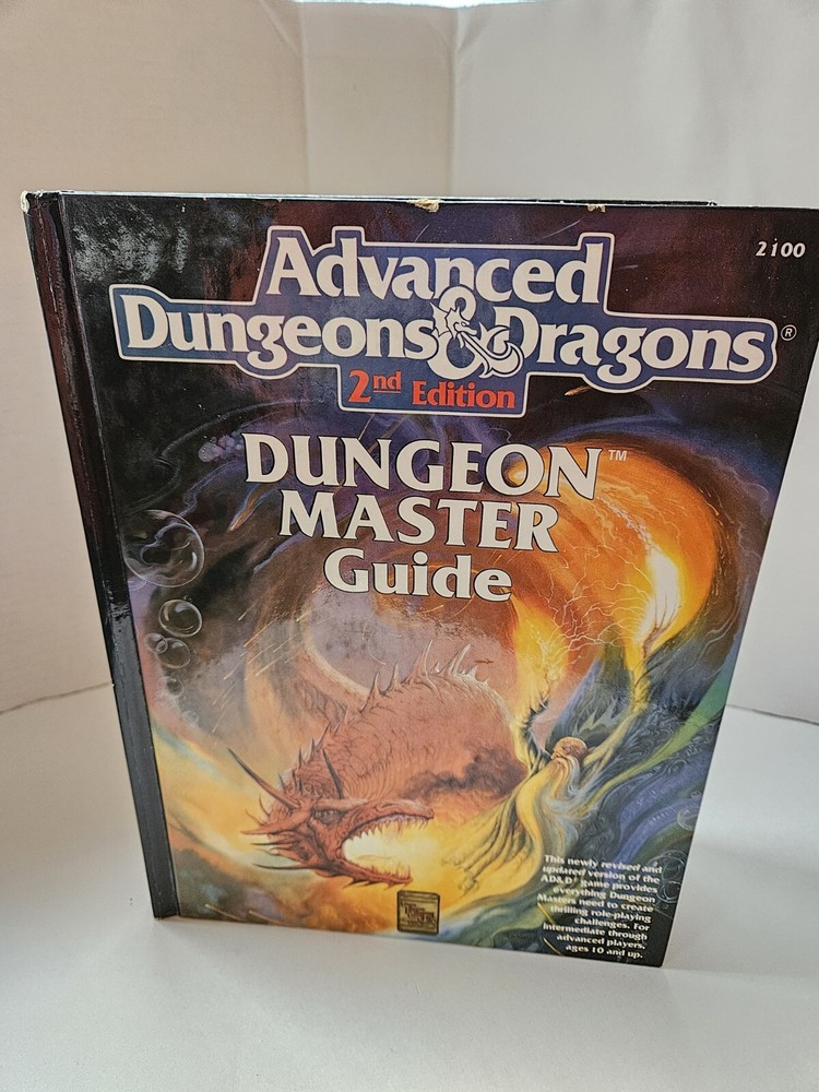The Dungeon Master Guide, No. 2100, 2nd Edition (Advanced Dungeons and Dragons)