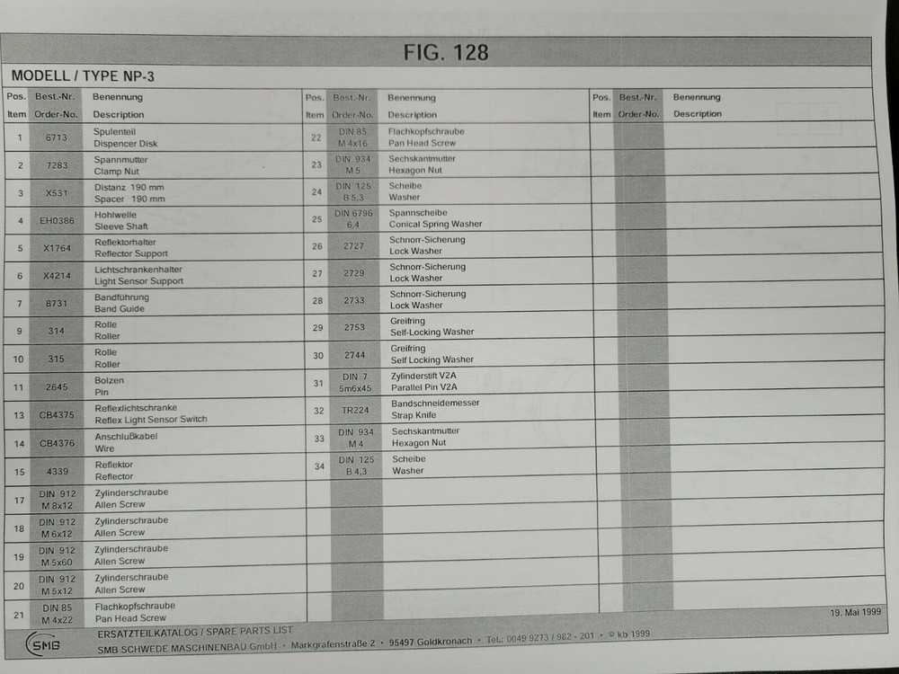 DYNARIC strap coll dispenser - complete