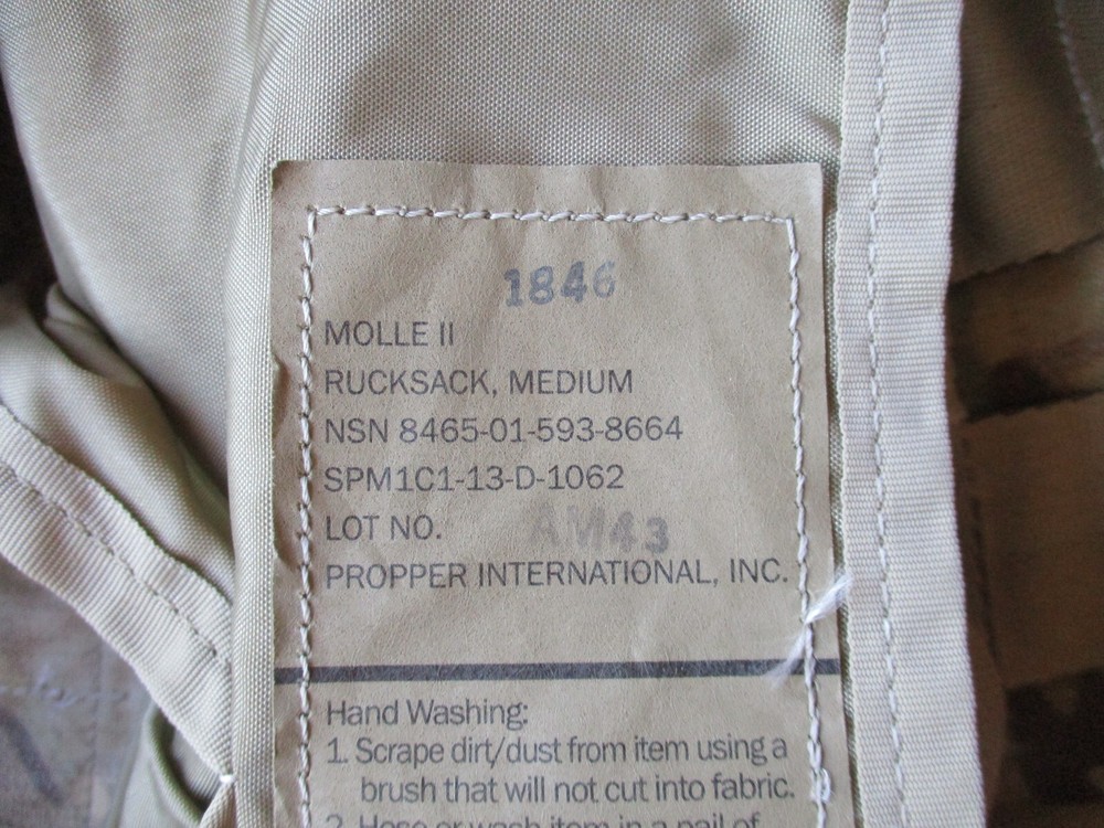 GI Issue OCP, Multicam MEDIUM RUCKSACK Bag, Ruck