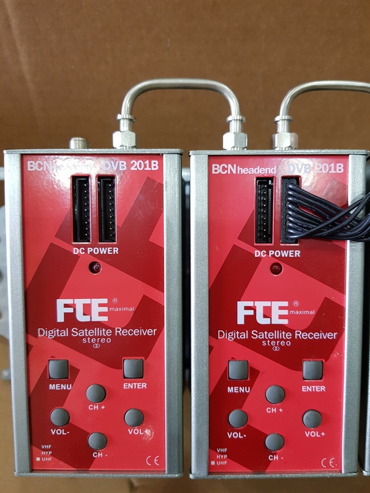FTE BCN headend DVB 201B Digital Satellite Receiver stereo