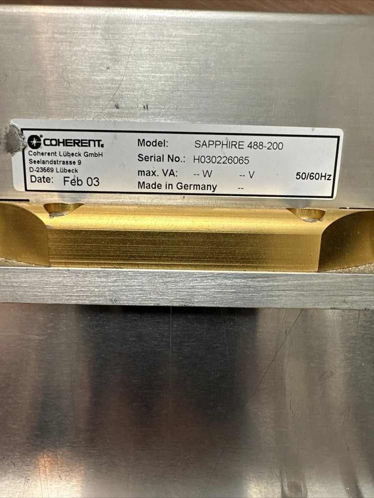 Coherent Sapphire 488-200 Laser