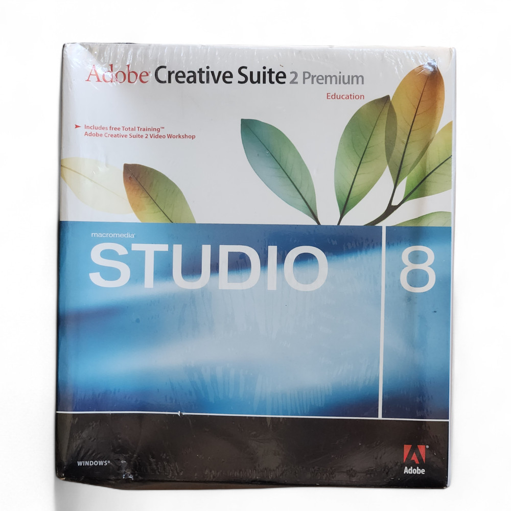 Adobe Creative Suite 2 Premium STUDIO 8 For Windows Brand New Sealed