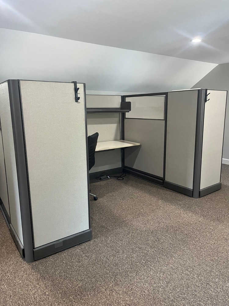 Three Office cubicals