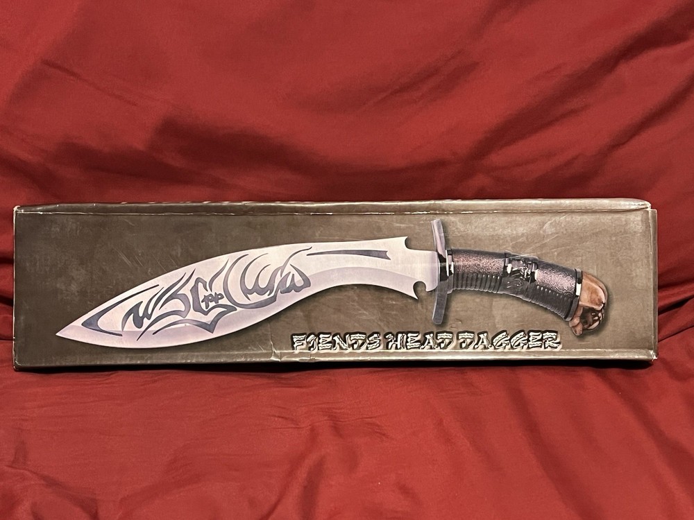 “Fiends Head Dagger” Large Knife 10+”