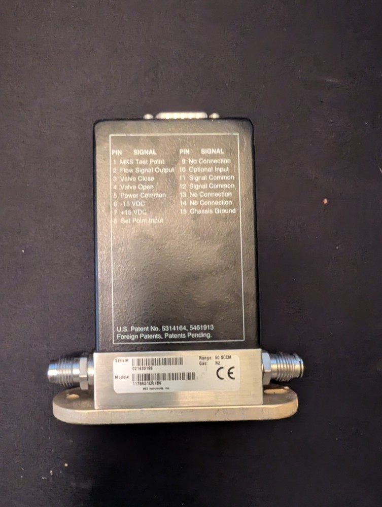 MKS Mass Flow Controller Model 1179A51CR18V - FAST SHIP
