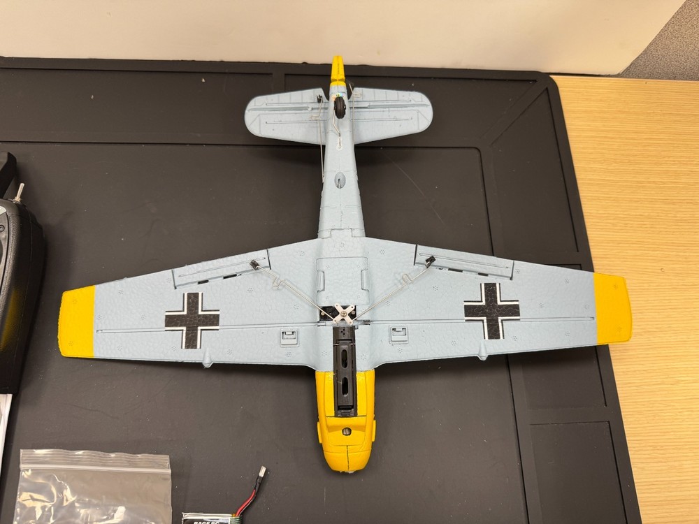 RGRA1304 Messerschmitt Bf 109 Micro RTF Airplane Open package