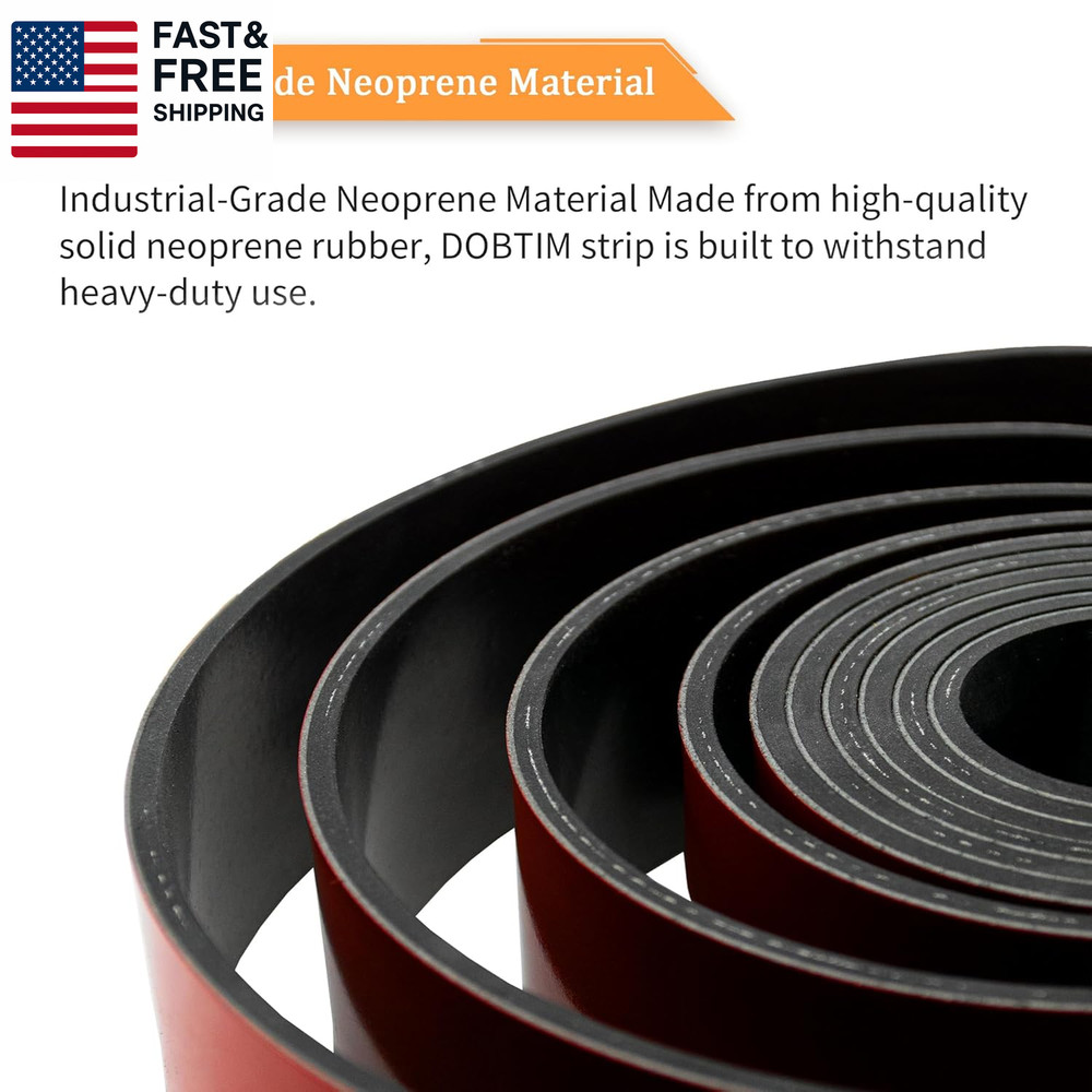 Adhesive Reinforced Solid Rubber Sheets, Rolls & Strips Inserted 1/4 (.250)"