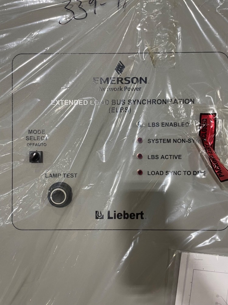 Emerson Extended Load Bus Synchronization Remote ELBS Liebert NEW
