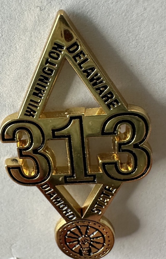 IBEW Lapel Pin Local 313 Wilmington, DE