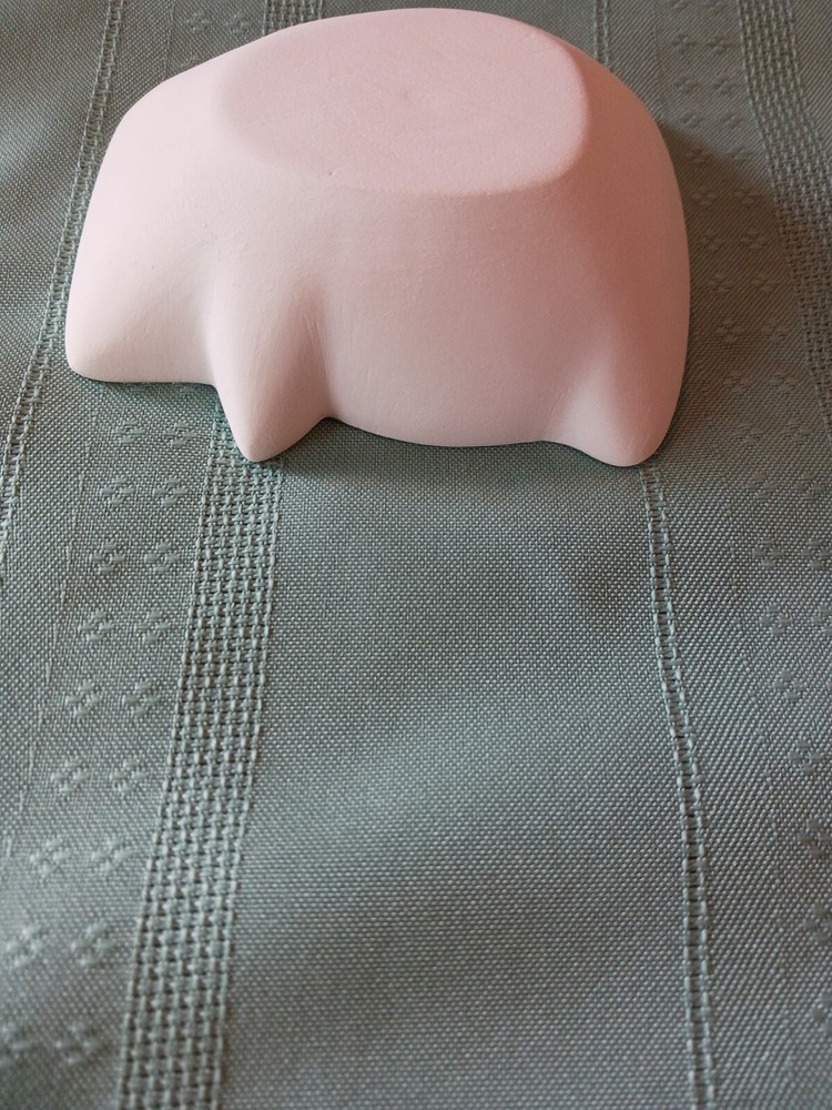 Ceramic Bisque Ready to Paint - Snowman Dish