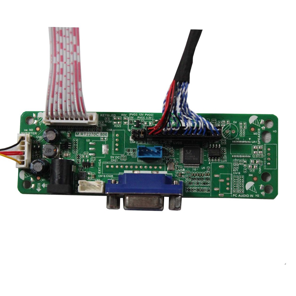 VGA LCD Controller Board For 18.5 inch G185HAN01.0 1920x1080 LCD Screen