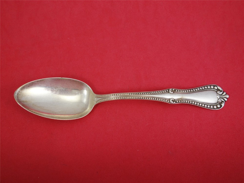 Georgian Bead by Frank Whiting Sterling Silver Teaspoon 5 3/4" Flatware