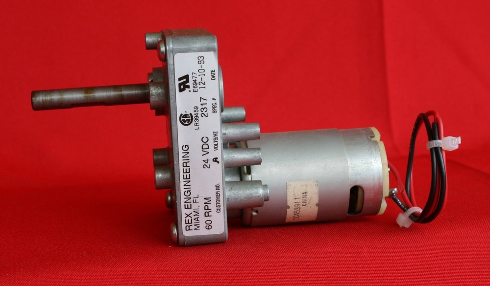 POLARIS WAREWASHING UNIT MOTOR, 24VDC, MADE BY NOVA CONTROLS