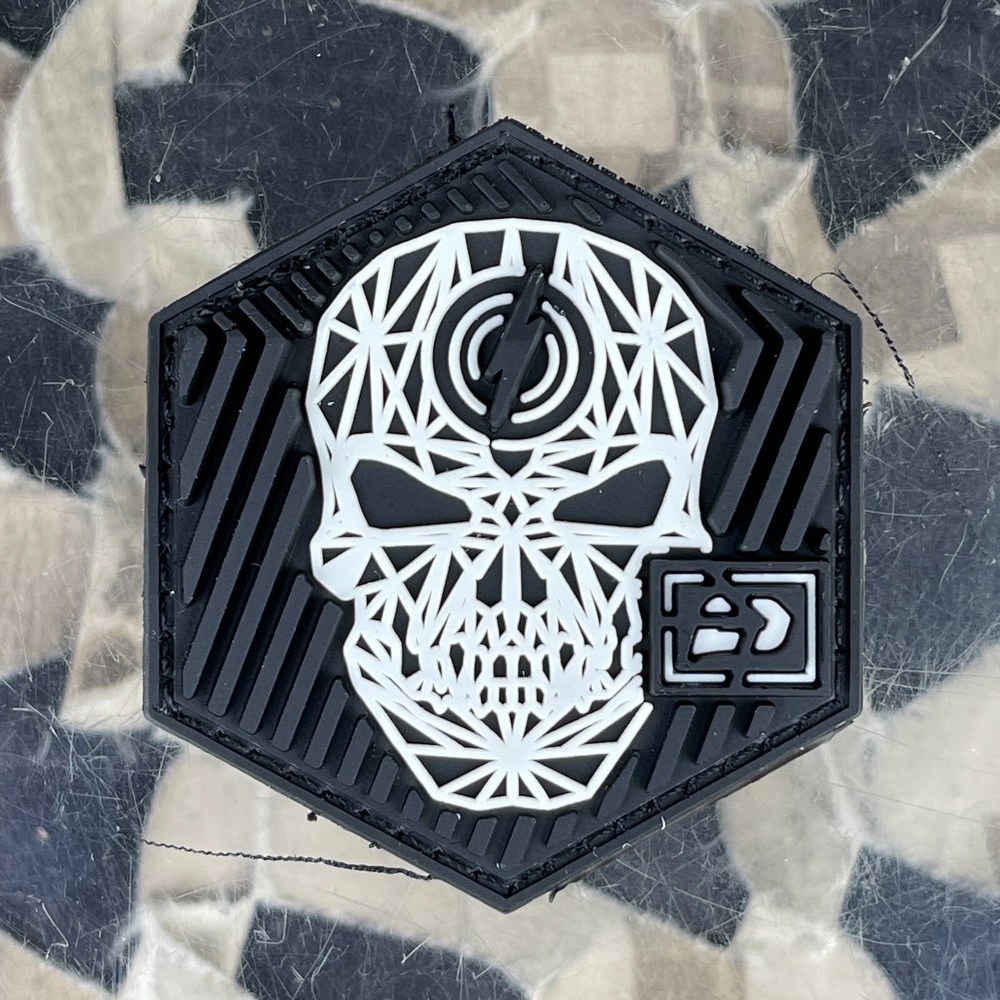 NEW Push Rubberized Patch - Crystal White