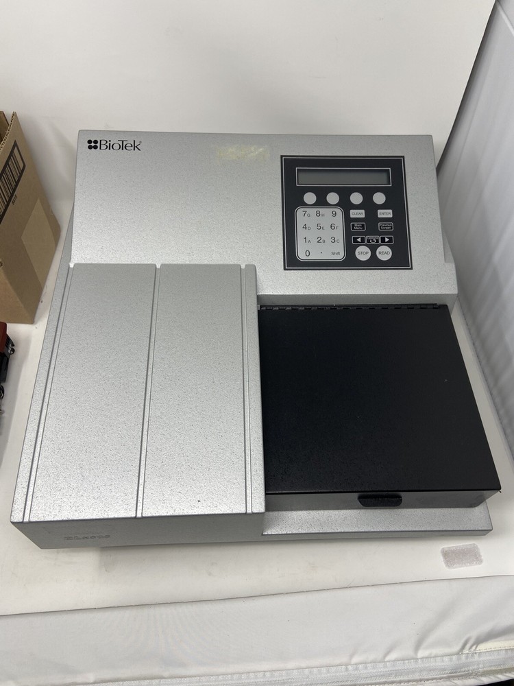 BioTek EL808 Microplate Reader - Passes Self Tests