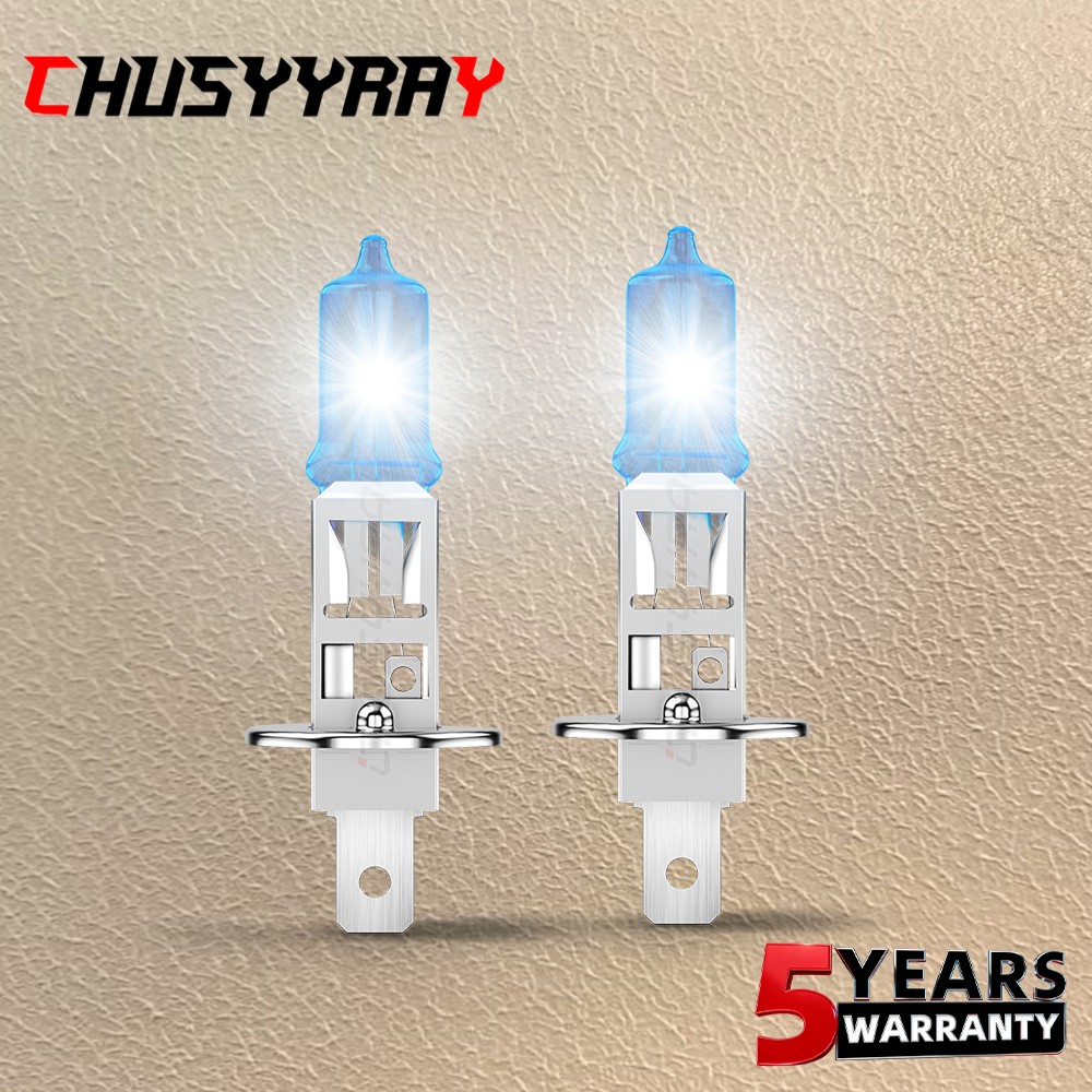 H1 6000K Super Bright White 40000LM CSP LED Headlight Bulb Kit Hi Low Beam DRL