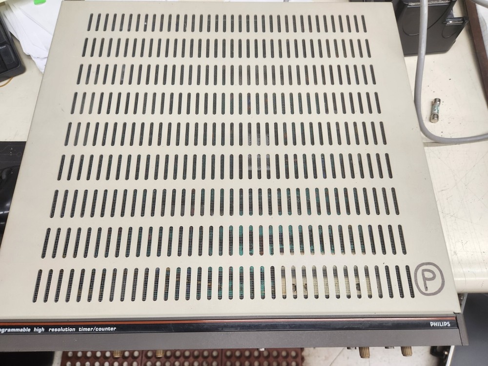 Philips PM6654 Programmable High Resolution Timer/Counter, With Hard Carry Case!