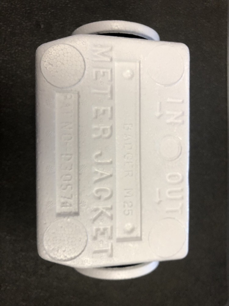 Badger 5/8 M-25 Insulated Water Meter Jacket.