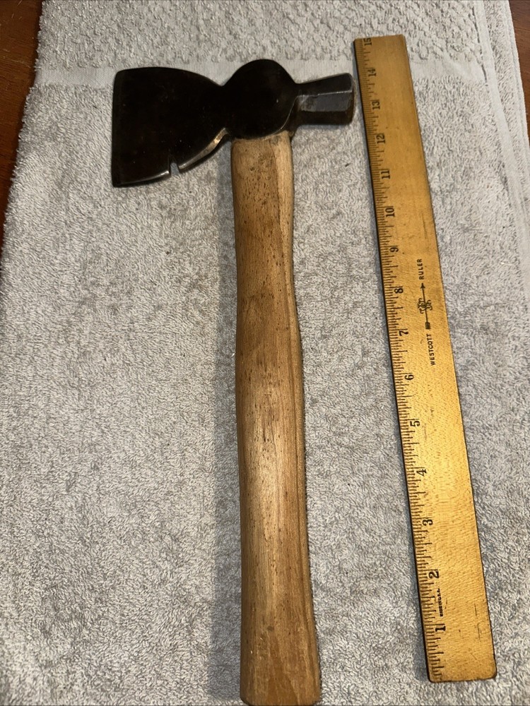 Old Hatchet Ax/ Hammer Combo Marked ( Plumb )