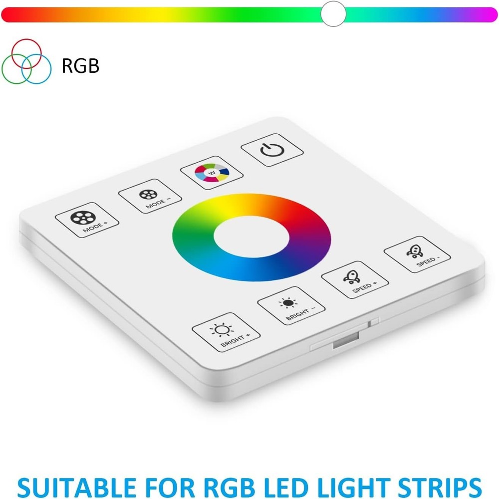 RF Touch Panel RGB LED Controller Kit RGB LED Strip Lights Controller