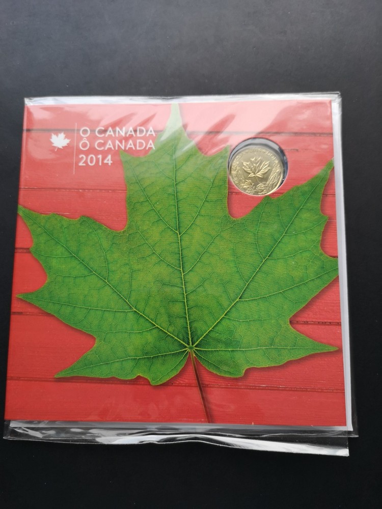 ***  CANADA  2014  O  CANADA  ***  SEALED  COINS  SET  ***