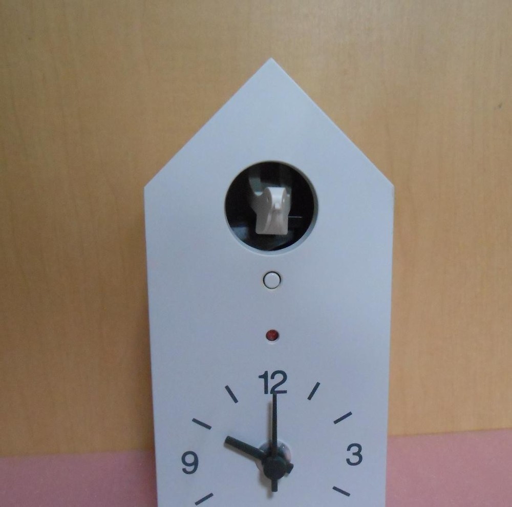 MUJI Cuckoo Clock Small White - 22