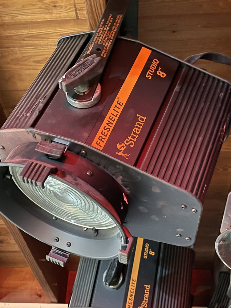 Strand Fresnelite 8” 2K Light Pulled From Fully Functional Stage