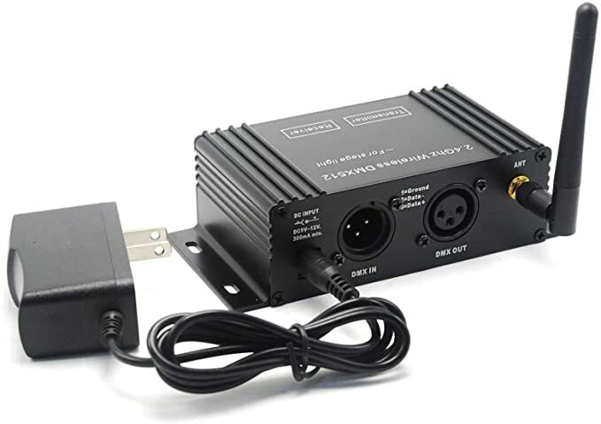 DMX512 DMX DFI DJ 2.4G Wireless Transmitter Receiver system Stage Light Control
