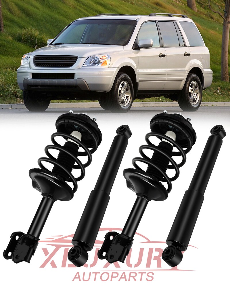 Front Quick Complete Struts & Rear Shock Absorbers For 2003-2008 Honda Pilot