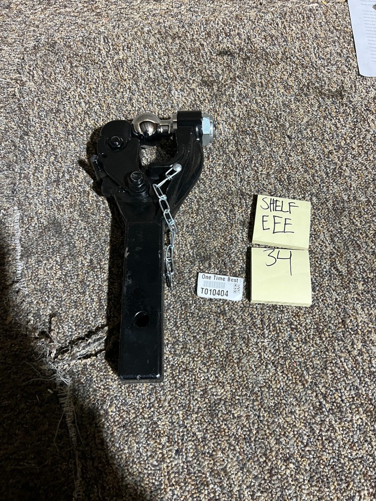 Receiver Mount Combo Pintle Hook & 2" Ball Hitch for 2" Receiver 1000lb