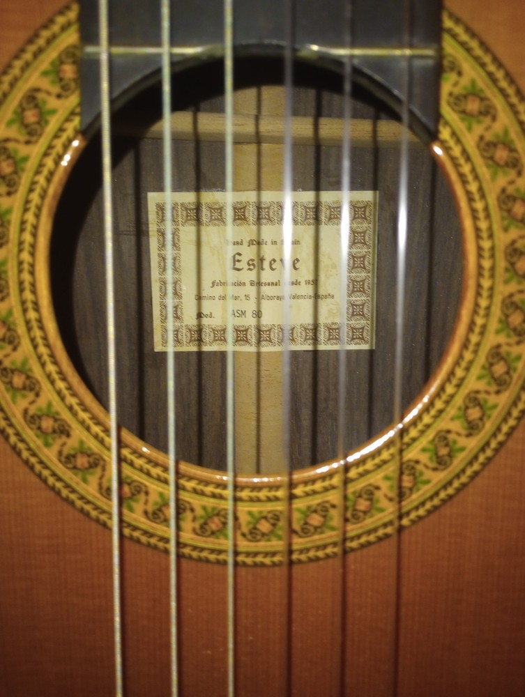 Esteve classical guitar  solid cedar top rare 2000's