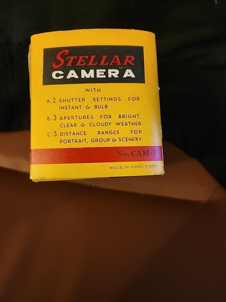 Vintage Stellar Camera Never Opened