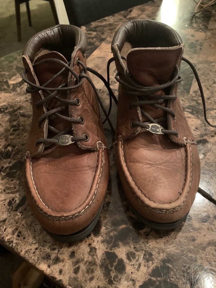 Timberland Leather Ankle Boots Size 7.5