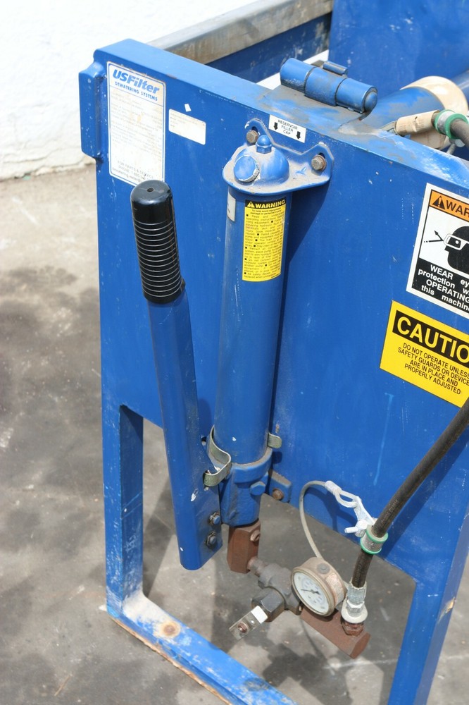 SIEMENS DEWATERING SYSTEMS FILTER PRESS: YODER #70476