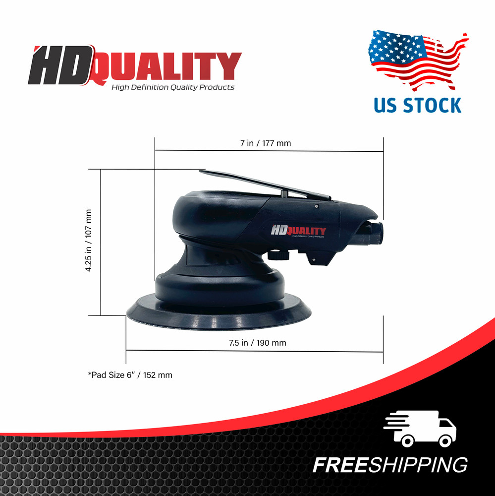 HDQ PRO SANDER MACHINE 6"