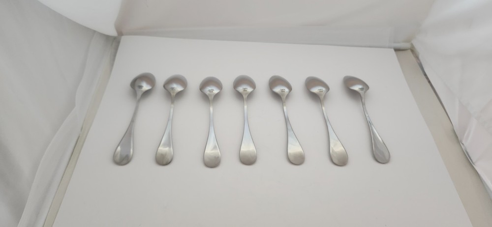 Rare Hampton Silversmiths Montefiore Flatware 5PC Place Sets Glossy Ridge 7 Max