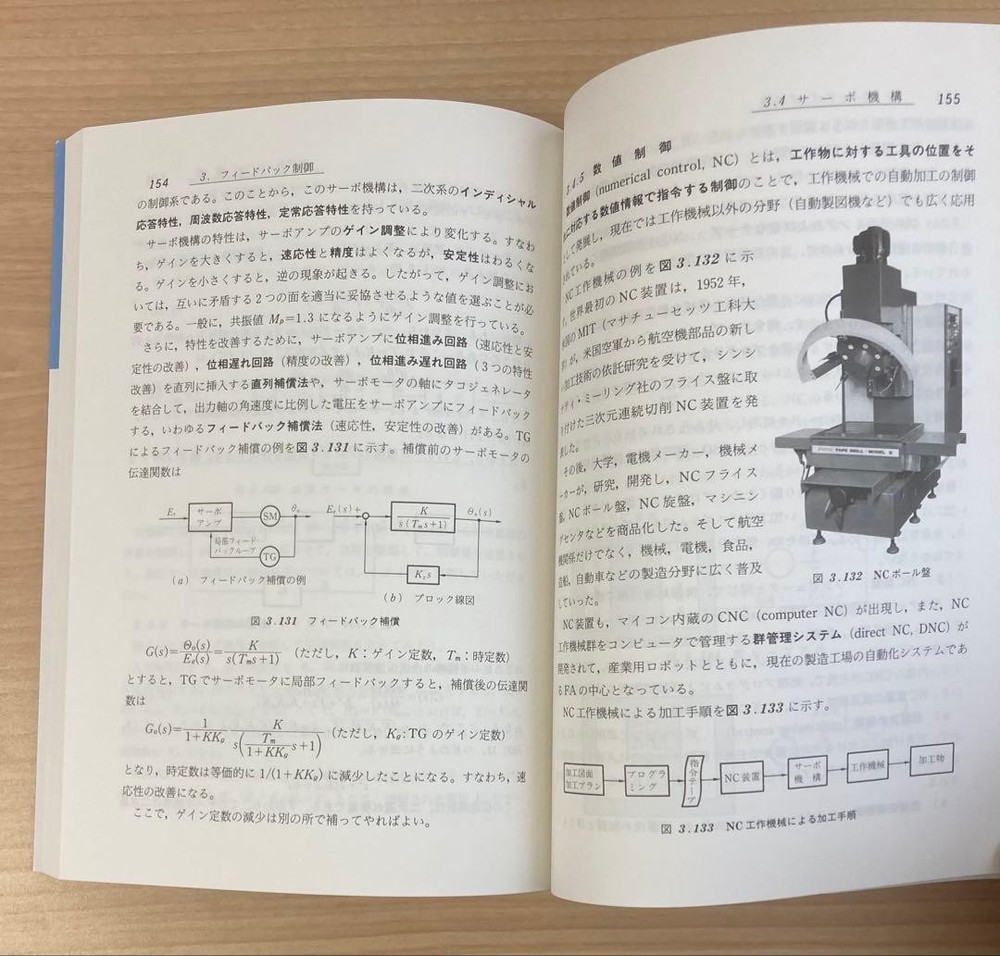 Japanese school textbook Automatic Control (Specialized Training School Textbook