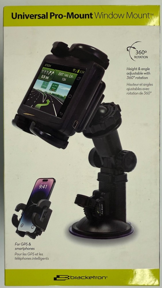 Bracketron "Universal Pro-Mount Window Mount" (GWM-702-BL)
