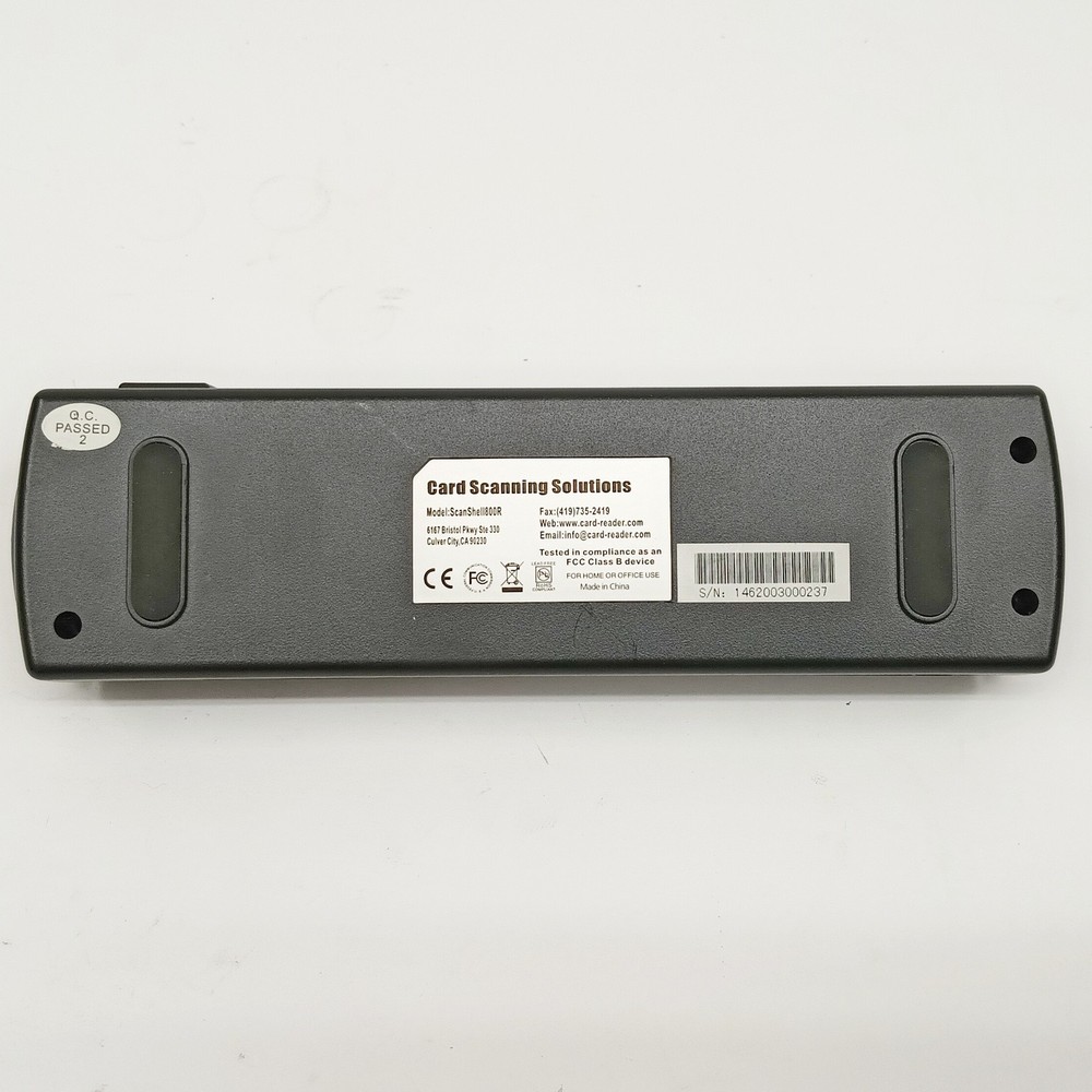 ScanShell 800R ID Scanner - Card Scanning Solutions