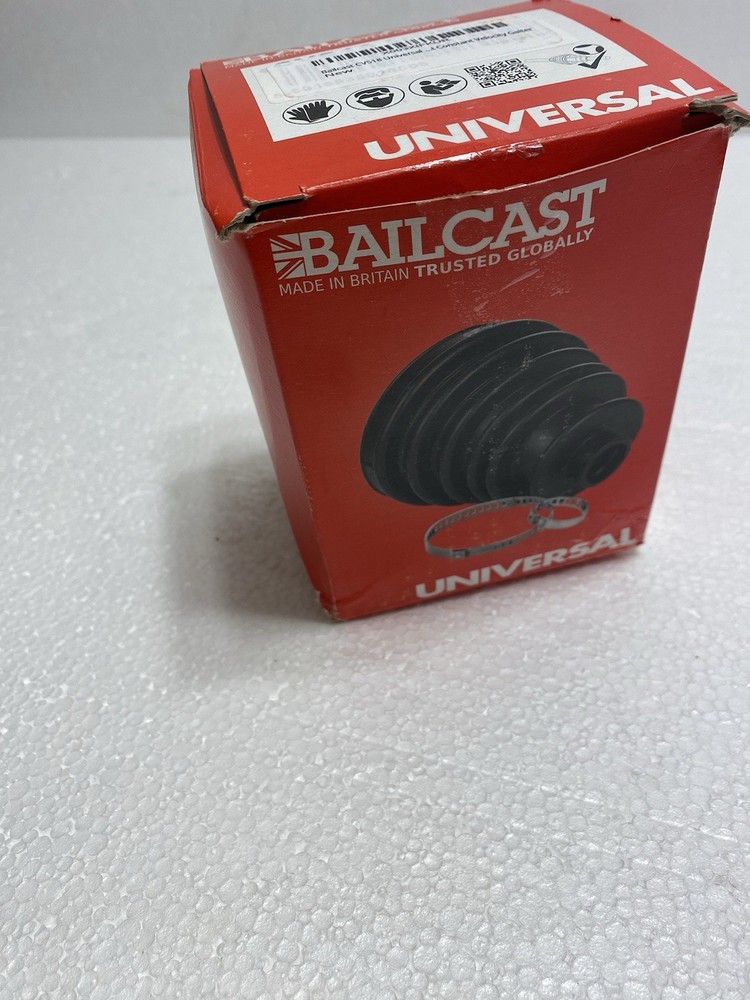 Universal Split Constant Velocity Joint Gaiter Boot Replacement Kit, Black