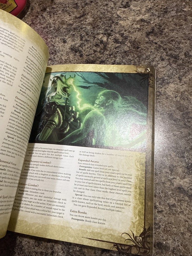 Pathfinder Advanced Players Guide (2017, 1st Print) Softcover AD&D PB Book