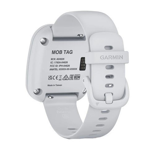 Garmin MOB Tag w/White Quick Release Band (010-02908-30)