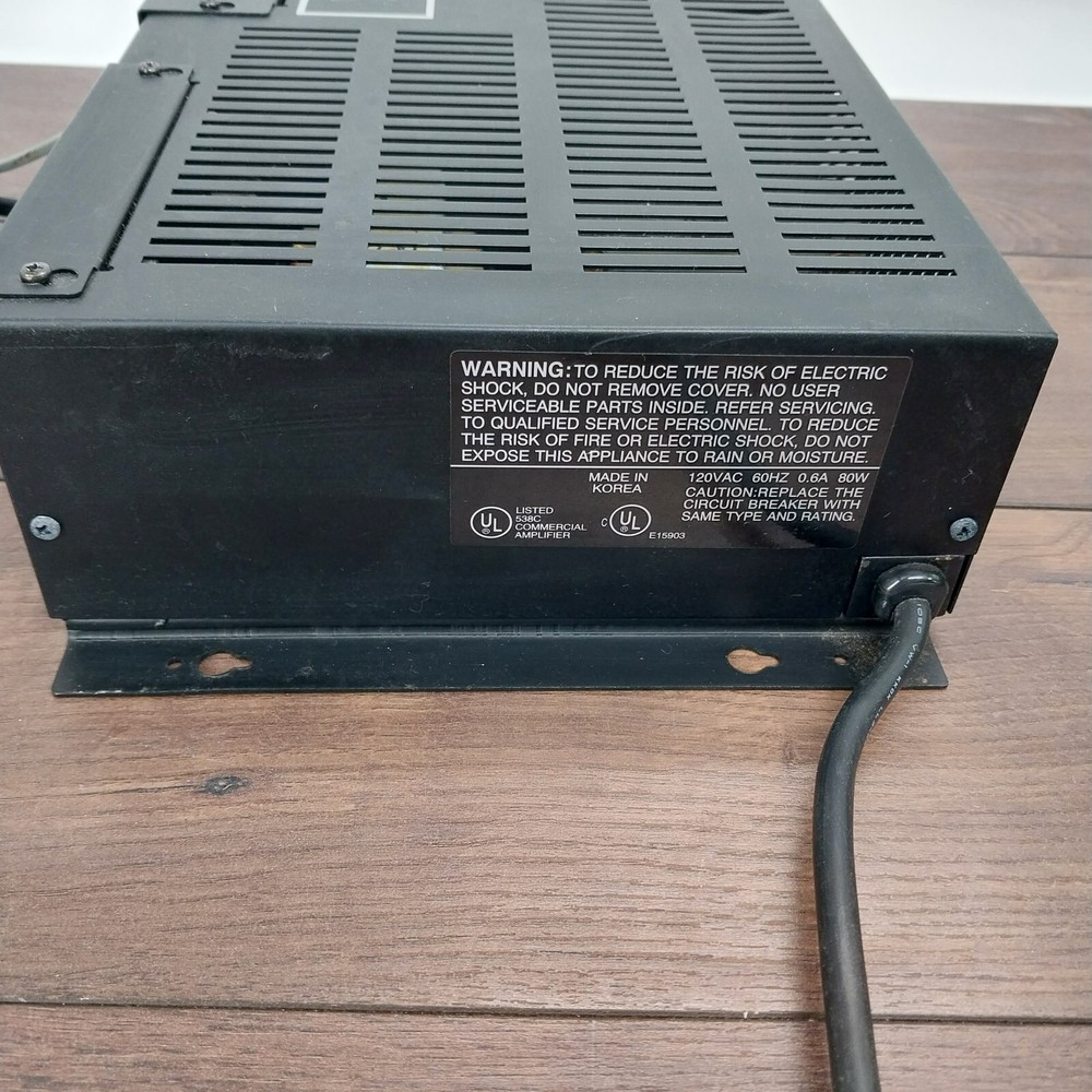 Bogen Avaya Paging 35 Watt Amplifier LU35WAMP *UNTESTED* READ