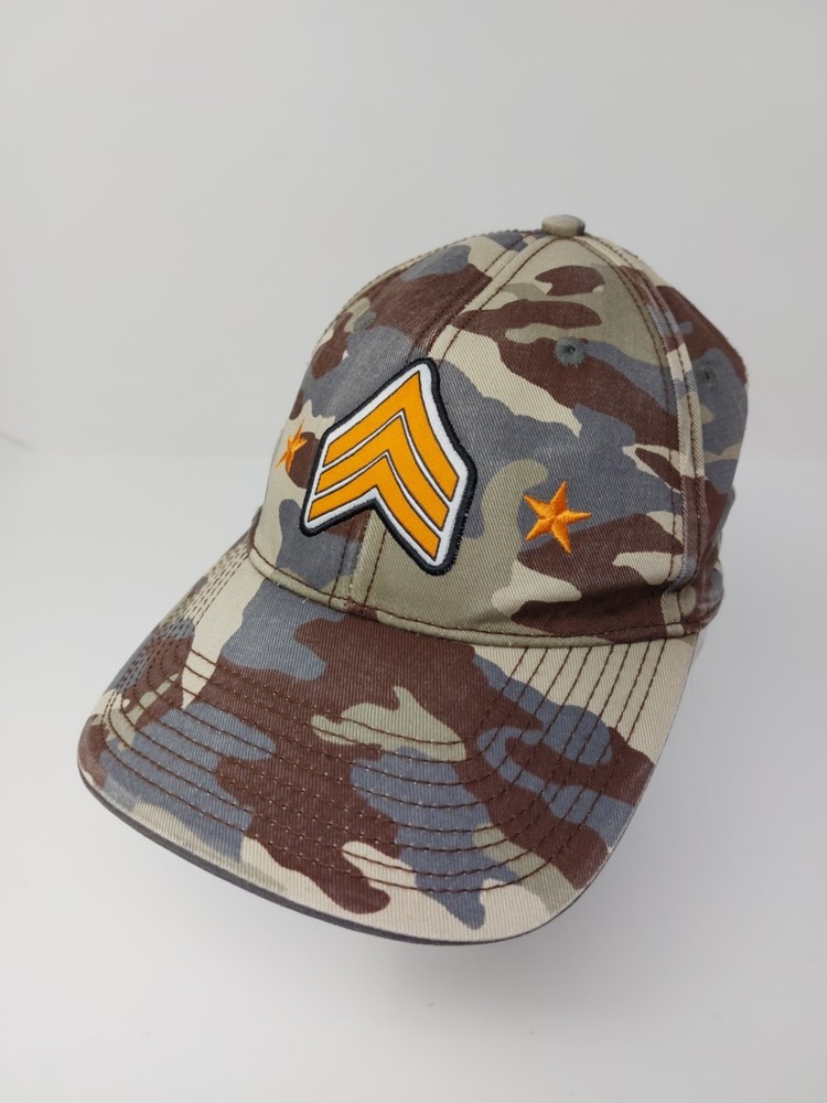 Boys Camo Youth Strap back Hat Adjustable No Boundaries Cap