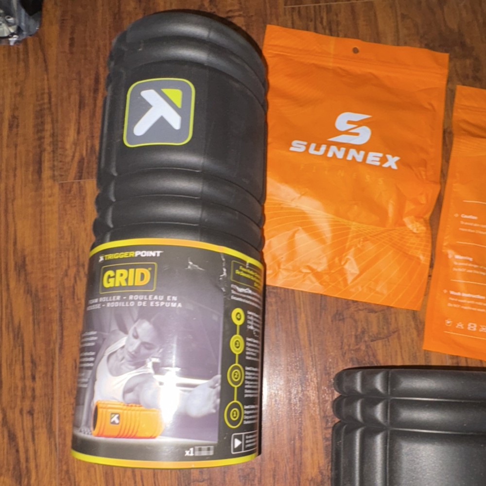 Trigger Point Performance GRID Foam Roller Black Massage Grid Hollow Durable