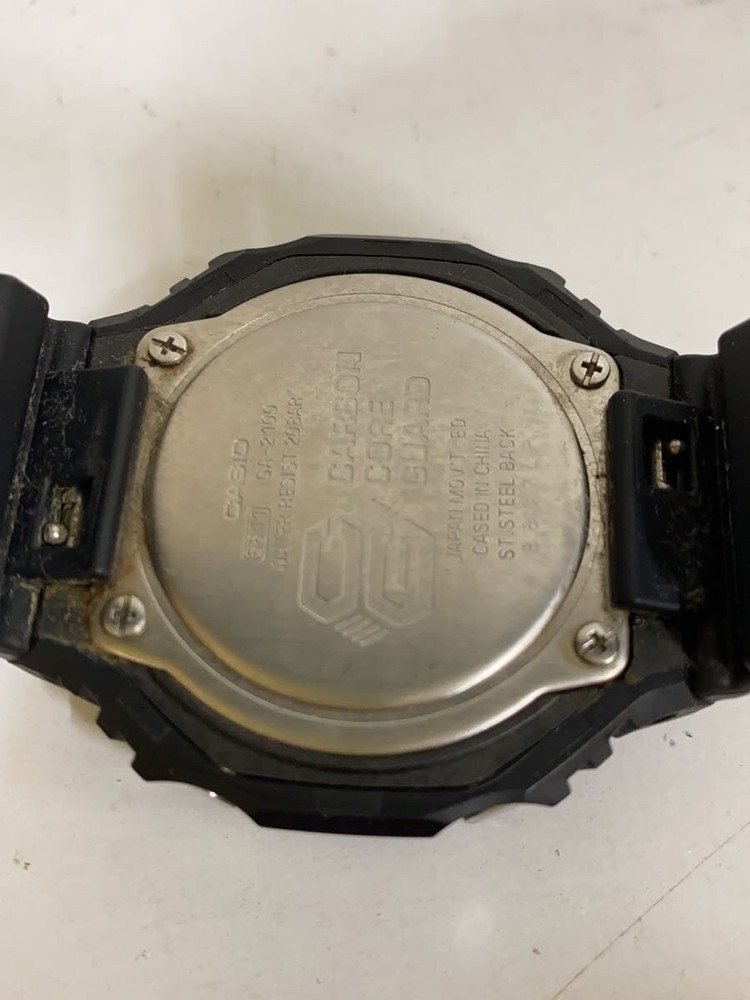 CASIO Quartz Watch G SHOCK Digital Analog BLK BLK