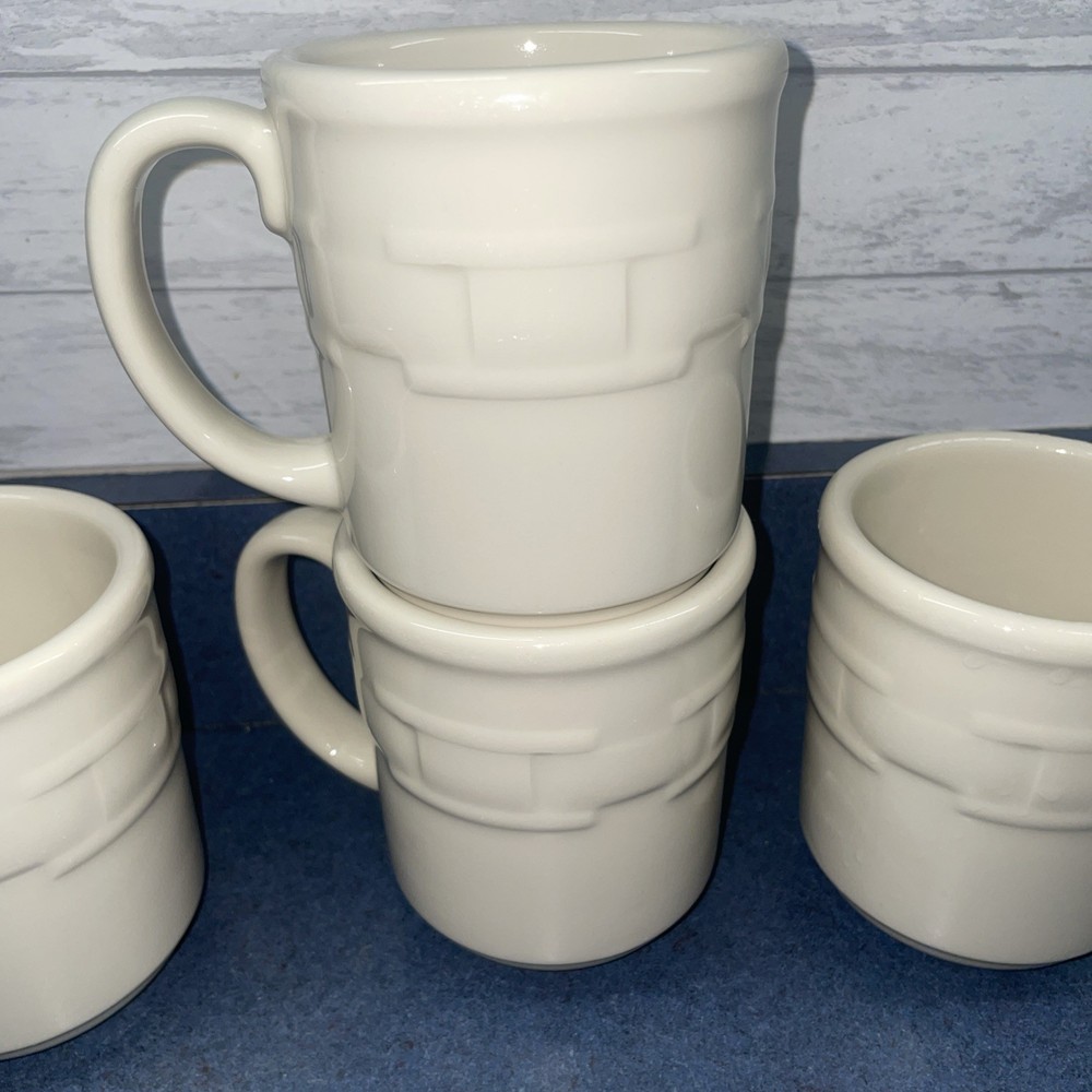 Set a 4LONGABERG ER pottery Mugs