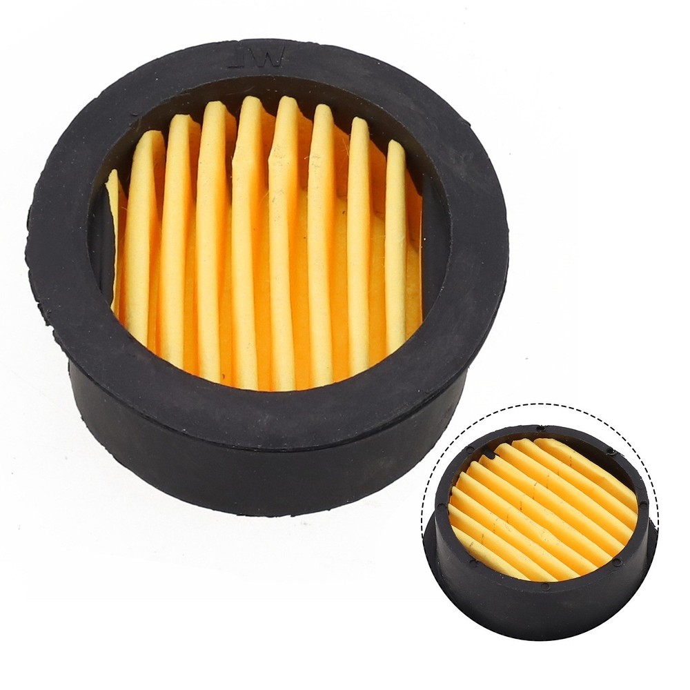 Air Compressor Muffler Filter 13mm 73mmx60mm Black Clinker Replacement