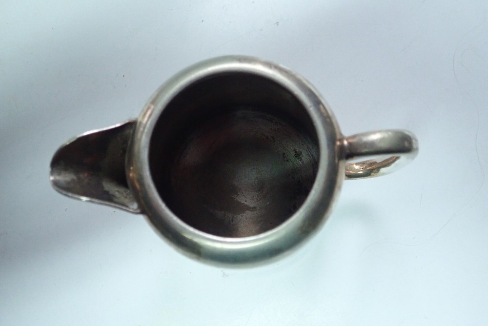 Antique Silver Creamer with Maker's Marks